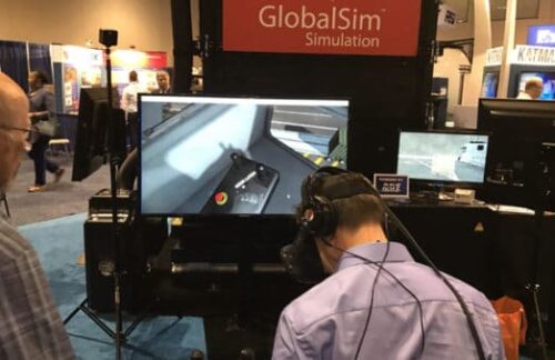 Novo vídeo com simulador híbrido VR